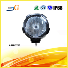 7Inch Round Design Hid Ballast Black And Red Xenon Hid Working Light