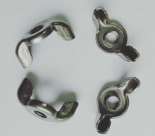Stainless steel Thread with thread Wing nuts