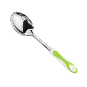 Stainless Steel Solid Spoon With PP Handle