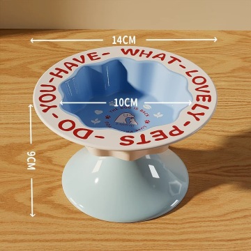 Stylish Ceramic Pet Feeding Bowl