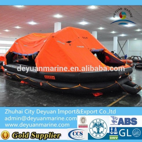 50 Person Self-Righting Inflatable Liferaft with high quality