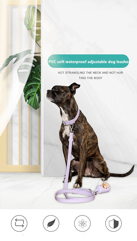 Durable breathable PVC wild one dog leashes sets