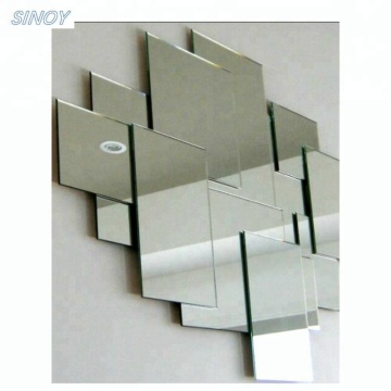 Small Glass Cut Decorative Mirror Tile
