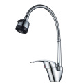 High standard flexible chromed kitchen shower faucet deck mounted kitchen sink mixer