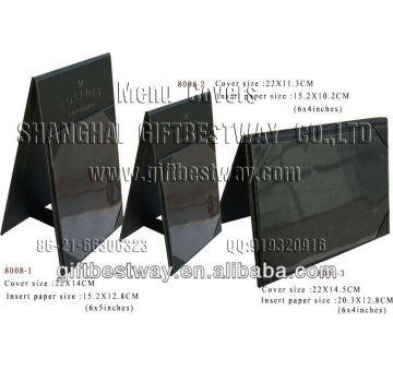 High quality 4''x6'' standing table menu,table tents for restaurant