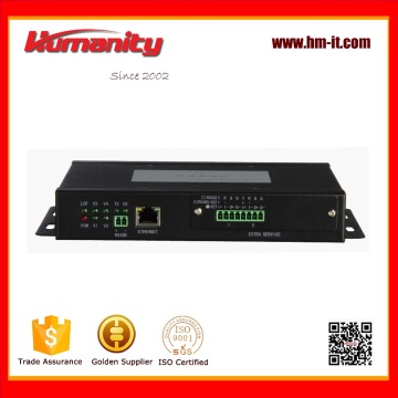 humanity voice video to fiber multiplexer