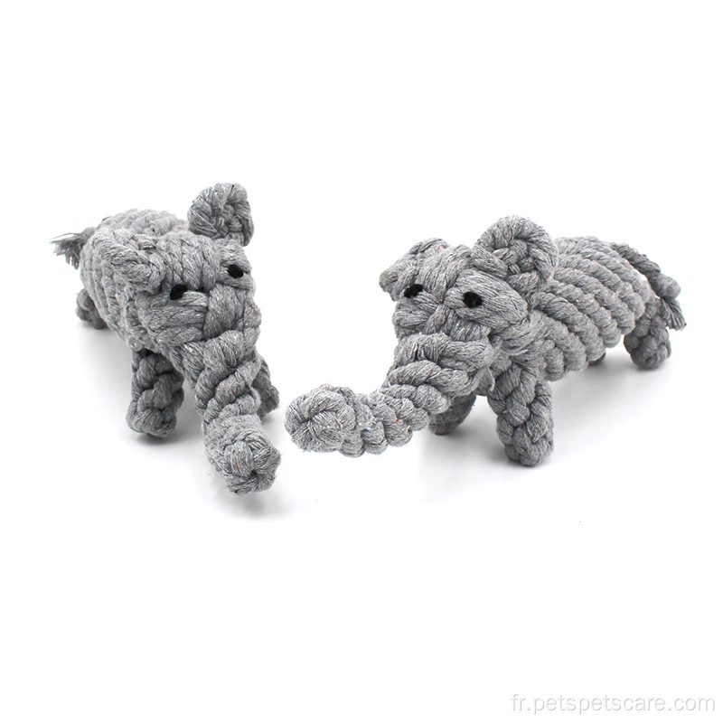 Coton Corde Elephant Molar Nettoyage Dent Joy