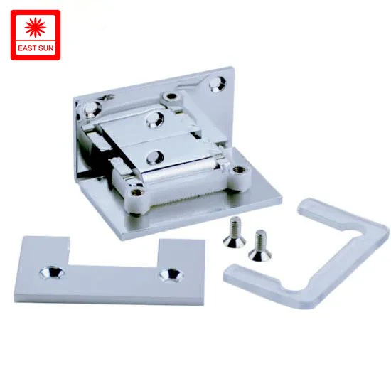 Wall Mount Glass Shower Hinge with Offset Back Plate (ESH-205)