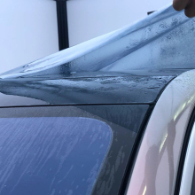 Car Sunroof Ice Armour Blue TPU Heat Insulation Film