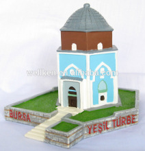 polyresin scaled church models