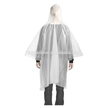 Transparent Emergency Plastc Disposable Raincoat