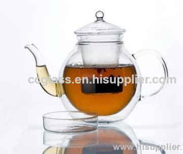 Double Wall Insulated Borosilicate Glass Teapot Coffee Pot?