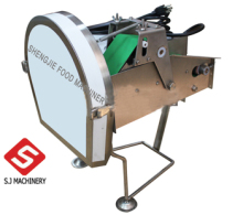 Desk-top spring onion cutting machine, leek, scallion cutter