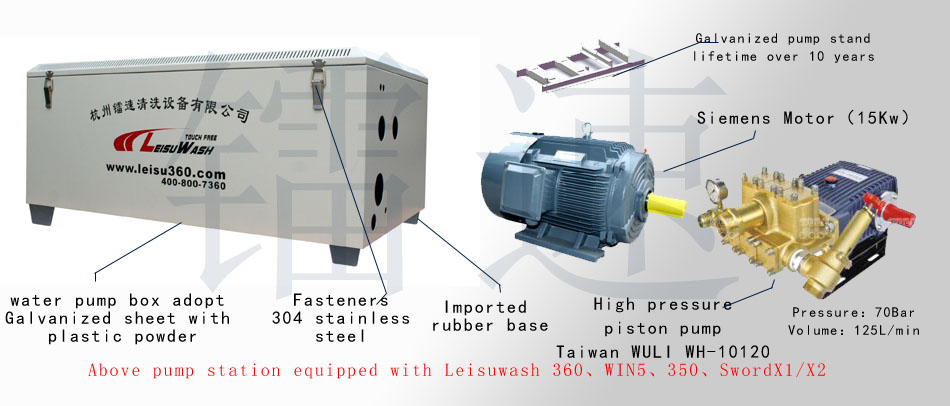 leishwash high quality parts