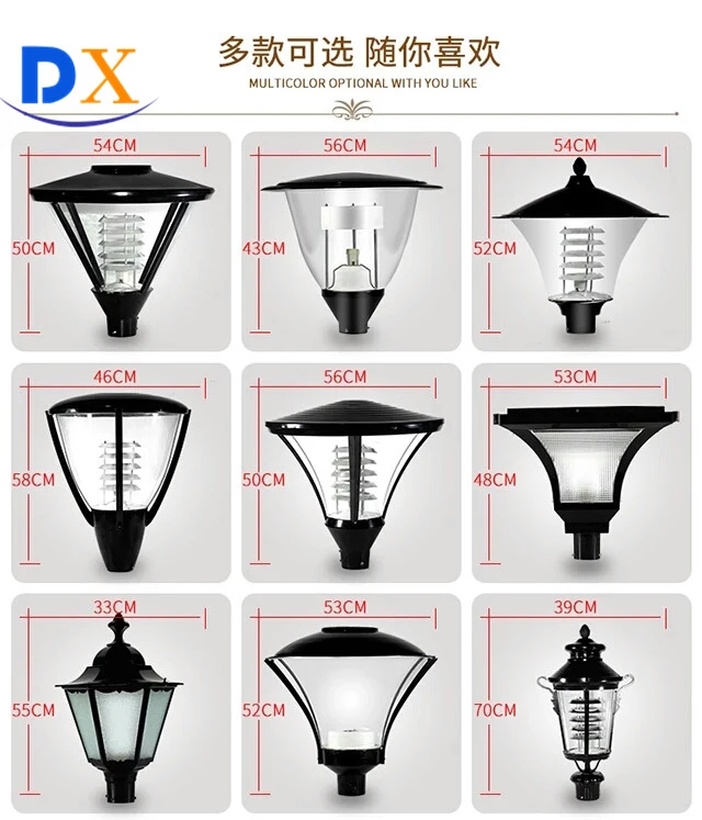 8m, 10m Pole Solar Parking Lot Lights 60W, 70W LED Lamp