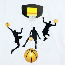 Basketball Theme Cake Toppers for Birthday Party Decorations