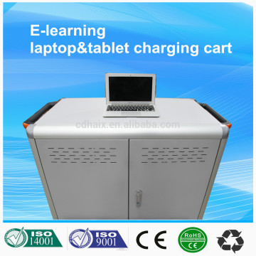 Laptop charging cart storage cart charging station charging locker