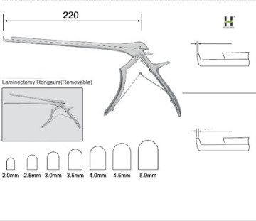 medical laminectomy Rongeurs  Instruments