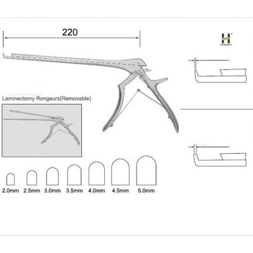 medizinische Laminektomie Rongeurs