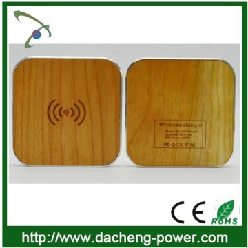 s6 wireless charger wooden wireless charger with CE ROHS