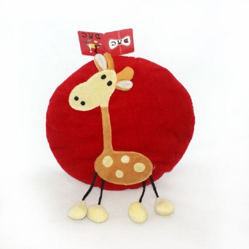 plush kids deer round cushion