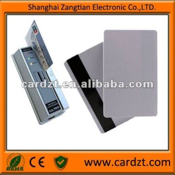 mf1 ic 1kb white card with magnetic stripe 300oe