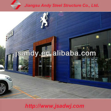 4s shop, steel structural engineering