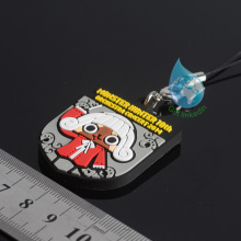 2014 custom flexible soft 3d pvc keychain