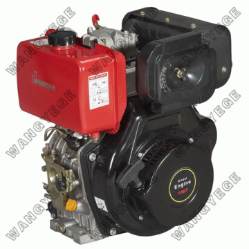 4-stroke Diesel Engine with 9.0HP Single Cylinder and Optional Electric Starter
