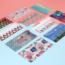 PP Envelope Document Pocket File Folder Pencil Bag