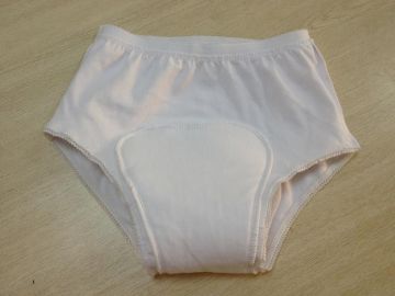 Women Washable Reusable Incontinence Underwear / Briefs With Pad For Urinary Incontinence