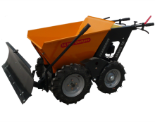 4X4 Motorized Wheelbarrow: Mini Garden Dumper & Mini Truck