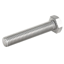 Stainless steel full thread screw