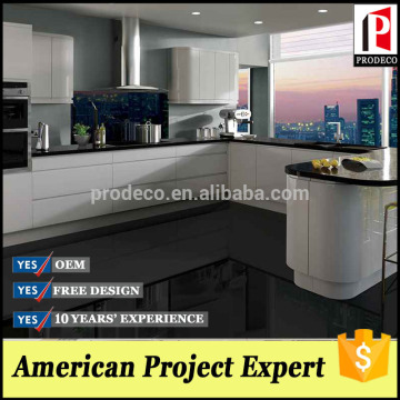 Lacquer Kitchen Cabinet with Drawers