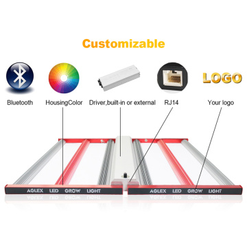 Luz de crecimiento suplementaria led regulable para plantas