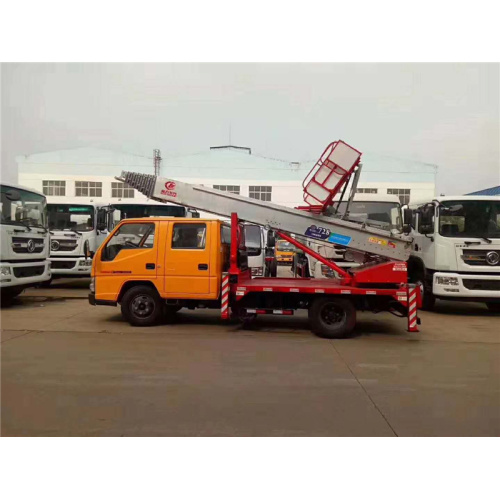 Nacelle articulée de 28 m montée sur camion