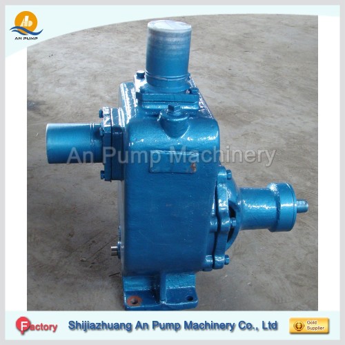 oil tank truck self priming pump