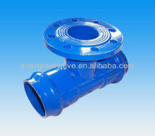 Double Socket Cast Iron Tee