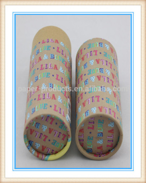 High quality kraft paper cylinder paper boxes printing