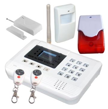 Wireless home alarm system