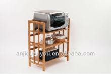 detachable bamboo display shelf for kitchen
