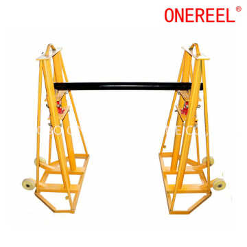 Hydraulische trommel Jack Reel Stand