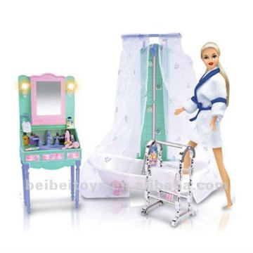 Toys Furniture: Bathroom Toy Set, Bathroom Furniture Set