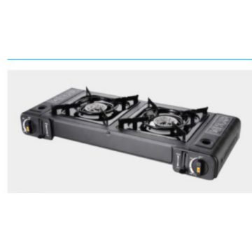2 Burners Stainless Steel Portable Gas Stove
