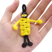 Paracord Rope Keychain Buddy for Bikers