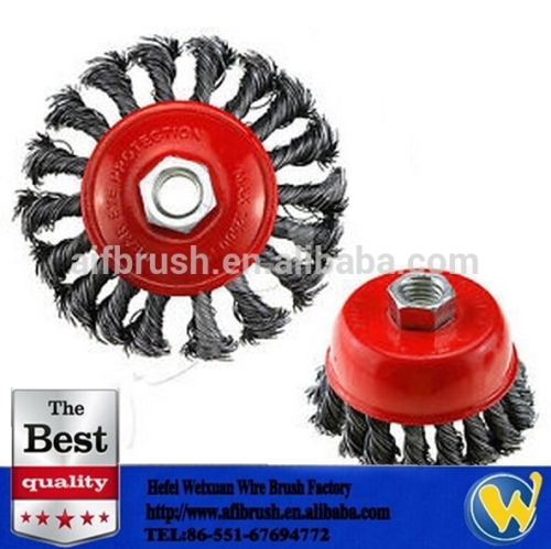 Power Twist Knot Cup Wire Brush