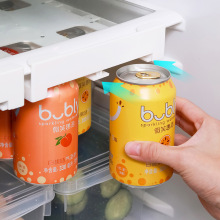 Refrigerator Beer Storage Rack: An Organizer for Canned Beverages like Beer, Soda, and Cola