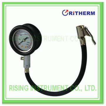 Dial auto tire pressure gauge with hose(20HBC160SF)