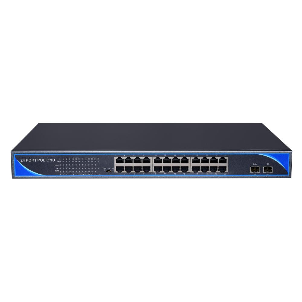 Vente chaude 24ports Switch Poe Gigabit FTTH ONU