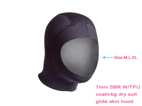 Big hood for diving fishing neoprene hood